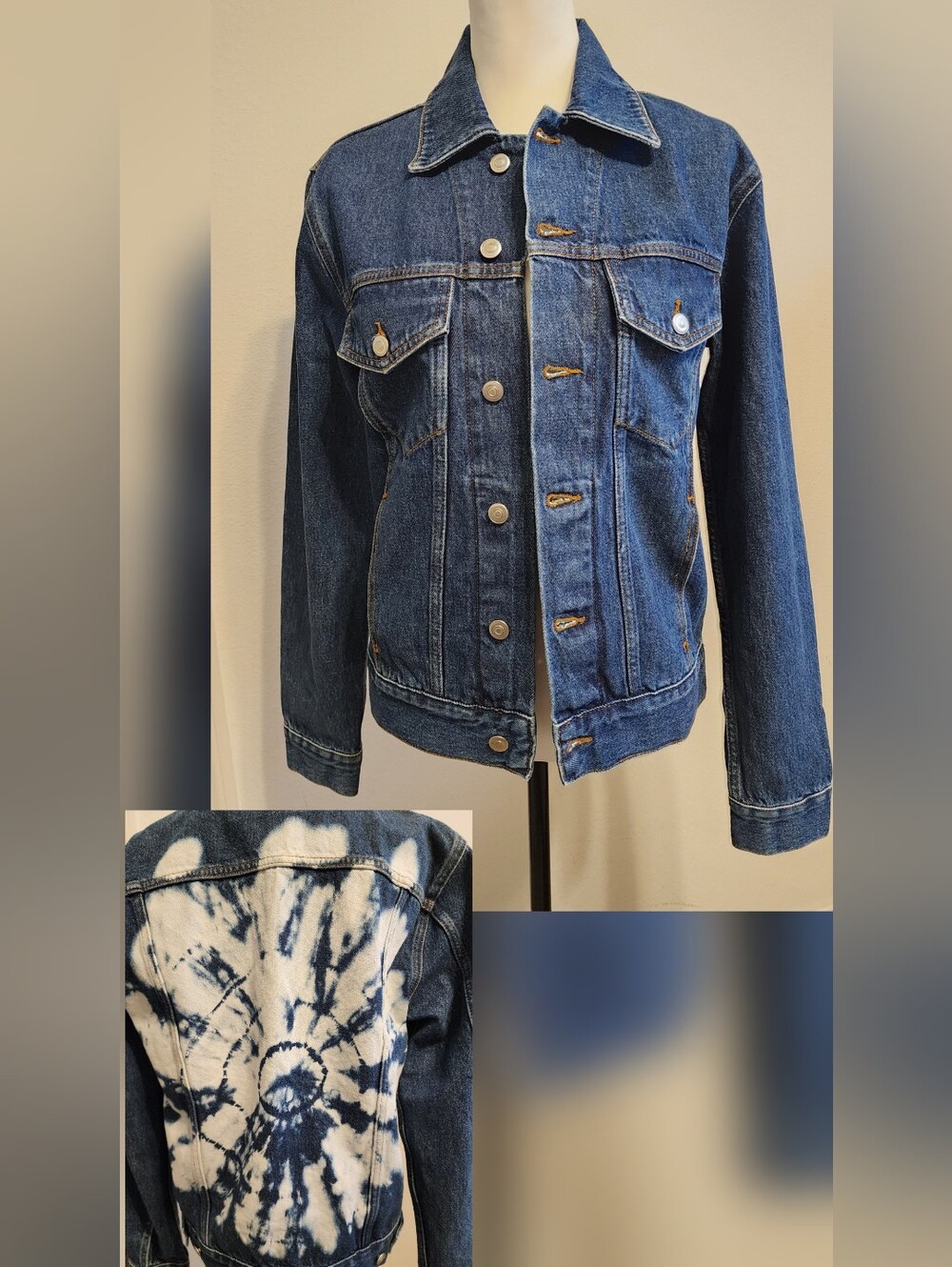 Sandro Denim Trucker Jacket NWT - S